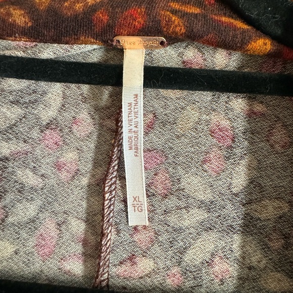 XL NWT Free People Shayla- Maxi wrap deep- v dress with thigh high slit.Size XL - Picture 10 of 12